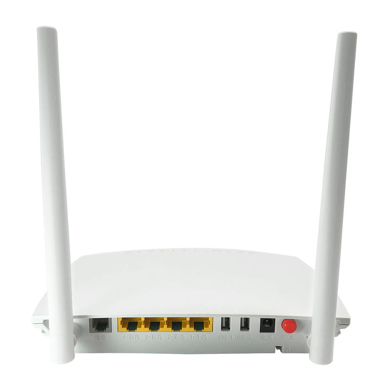 AC1200 1GE GPON ONT 3FE 1POTS Dual Band Wifi ONU With 2 Antennas
